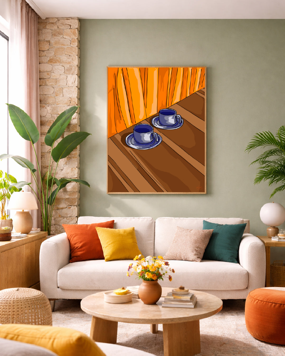 09 | Cafés sur la table