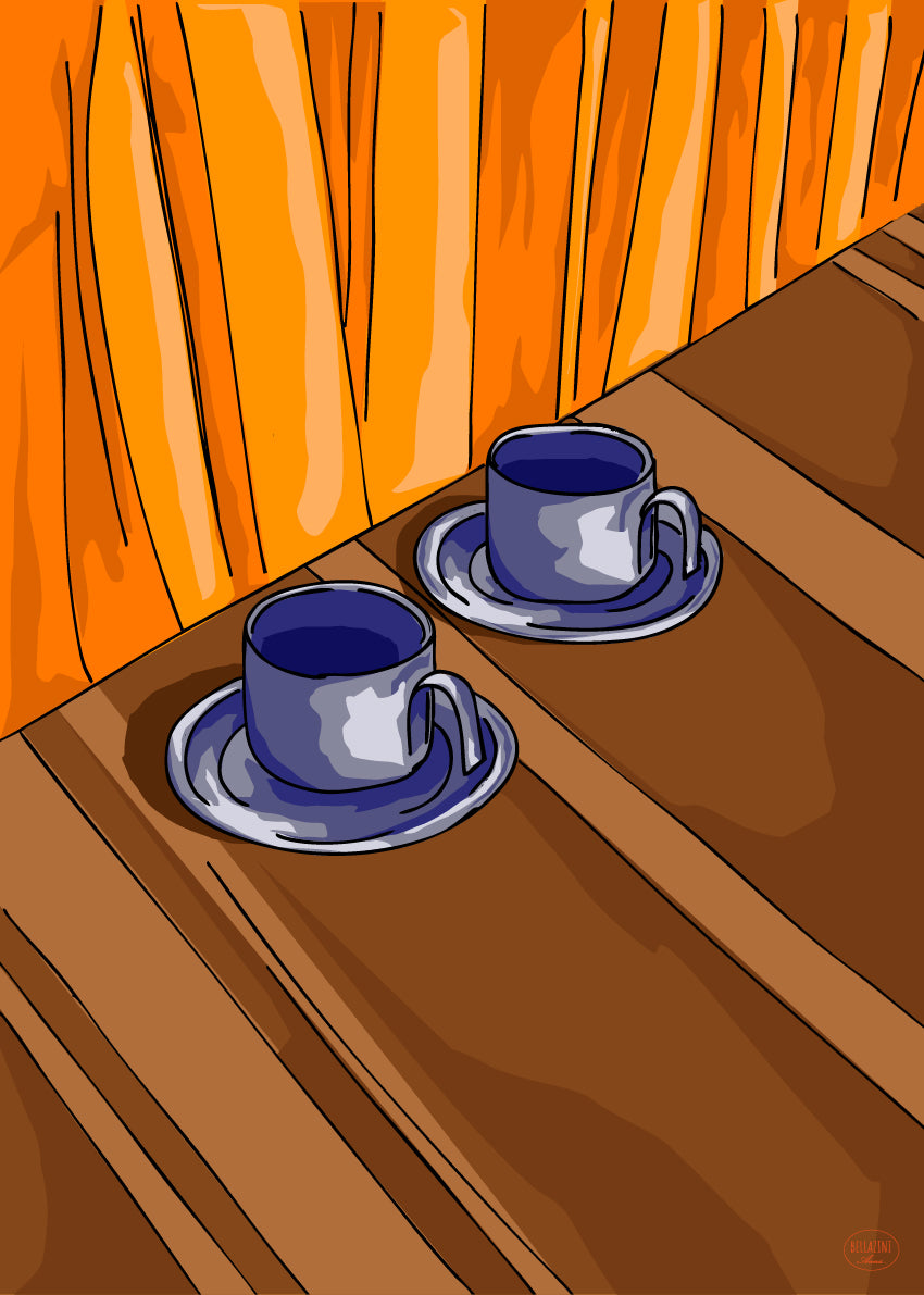 09 | Cafés sur la table