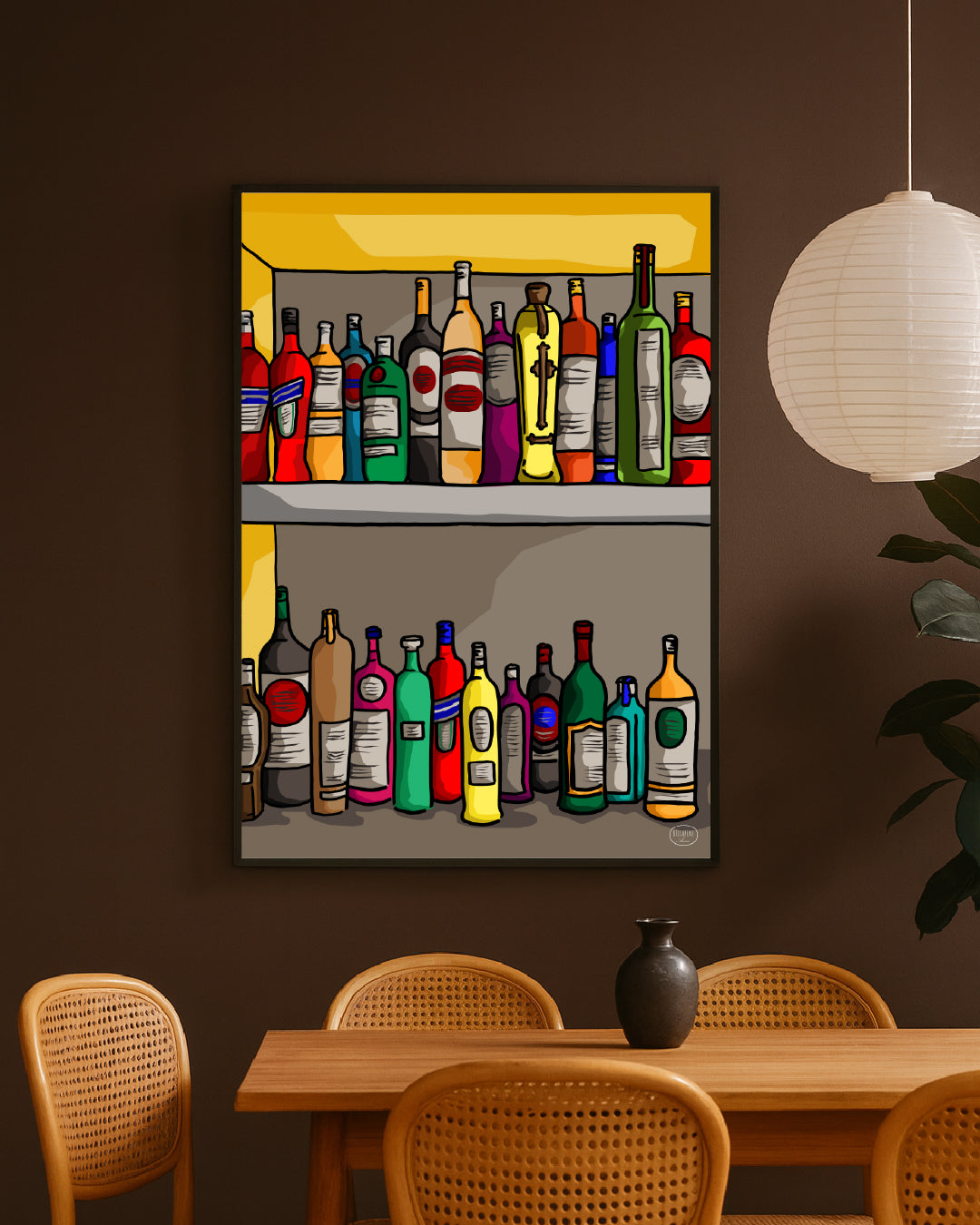 14 | Bouteilles colorées